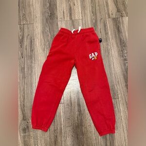 Gap Disney Mickey Mouse Boys Size M Red Sweatpants Joggers